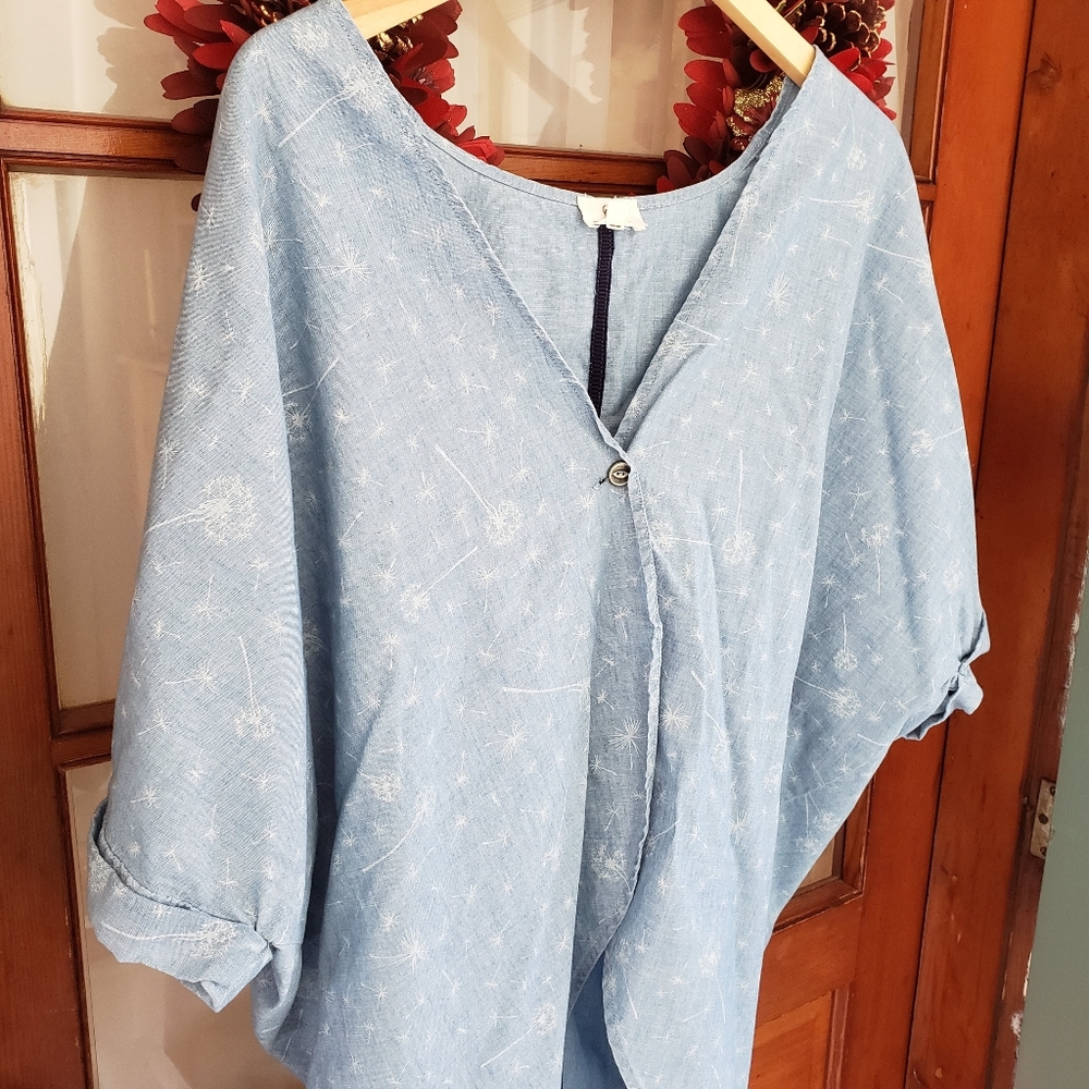 Oversized AG Adriano Goldschmied Top - Picture 5 of 8